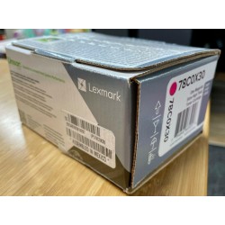 New Lexmark 78C0X30 Magenta Extra High Yield Toner Cartridge CS421 CX421 CX522