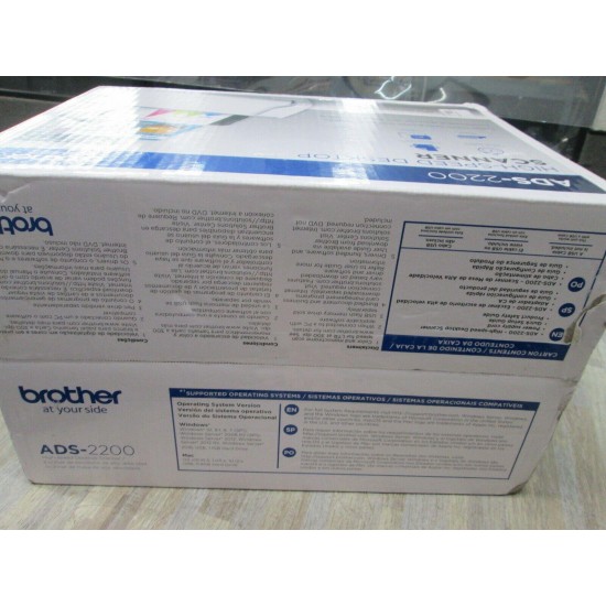 Brother ADS2200 High Speed Color Duplex Document Scanner new sealed  free shippi