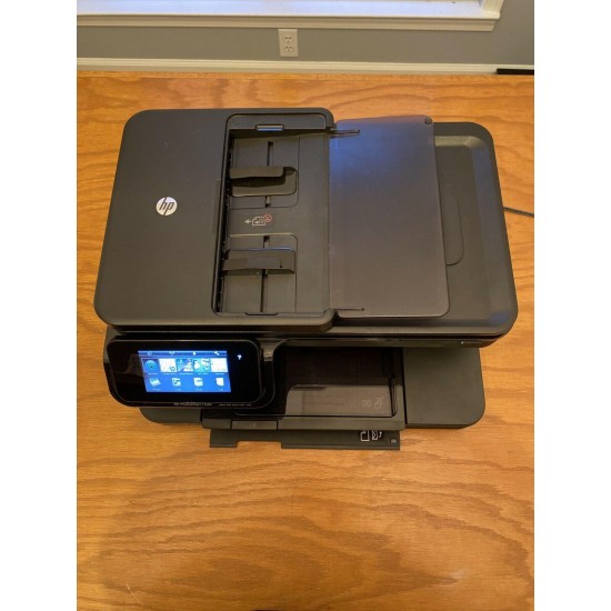 HP Photosmart 7520 All-In-One Inkjet Printer w/ Power Supply ~ cleaned & tested