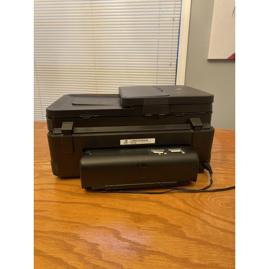 HP Photosmart 7520 All-In-One Inkjet Printer w/ Power Supply ~ cleaned & tested