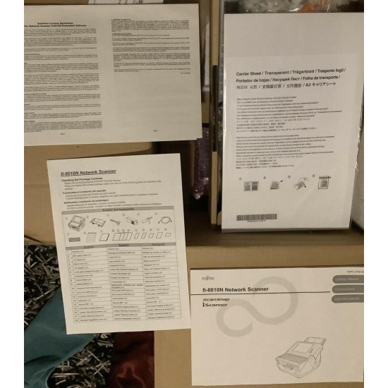 NIB Fujitsu ScanSnap fi-6010N iScanner Network Document Scanner PA03544-B205
