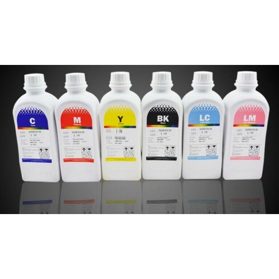 6 x COMPATIBLE EPSON 7800 9800 7880 4800 ULTRACHROME K3 BULK INK REFILL  6,000ML