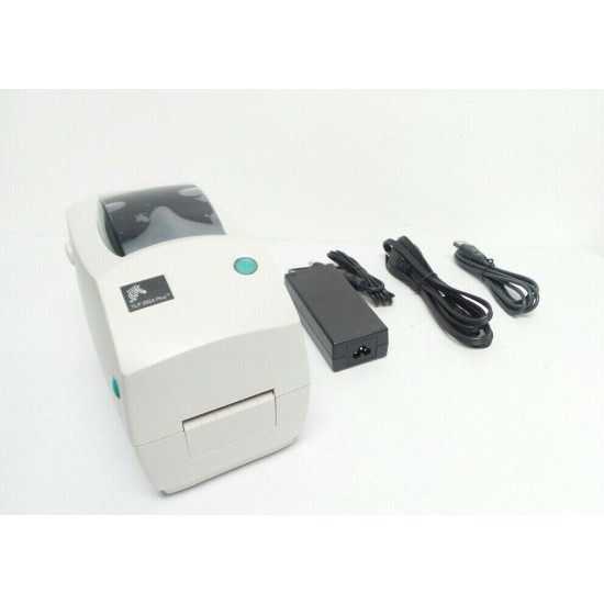 Zebra TLP2824 Plus Label Printer | Thermal Transfer & Direct | USB & Ethernet