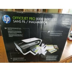 Brand New~ HP Officejet Pro 8000 Wireless Color Inkjet Printer Auto-Duplex 35ppm