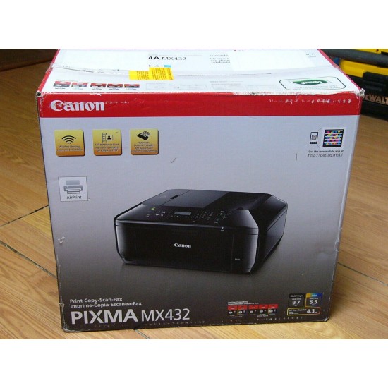 NEW Canon PIXMA MX432 Wireless Color Photo All-In-One Inkjet Printer