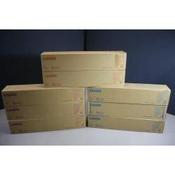 Lot of 8 Genuine Ricoh Savin Lanier 888338 Color LP Toner Type 145 HY YELLOW