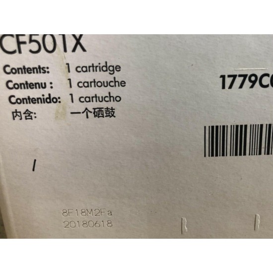 (3) HP Genuine 202X CYK Toners CF500X Sealed boxes OEM Laserjet M254 MFP M281