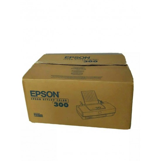 New Epson Stylus Photo R300 Ink Jet Printer w/Direct DVD/CD Printing - Open Box