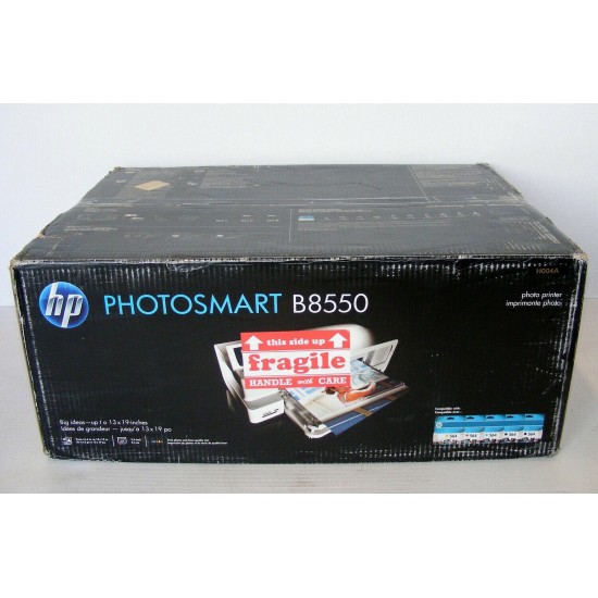 HP Photosmart B8550 Digital Photo Inkjet Printer & Ink Brand New Bundle NIB