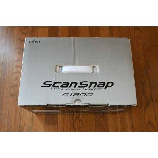 NEW Fujitsu ScanSnap S1500 Color Image Scanner BOX NEVER OPENED