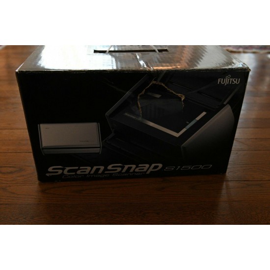 NEW Fujitsu ScanSnap S1500 Color Image Scanner BOX NEVER OPENED