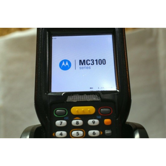 Motorola MC3190-GL4H04E0A Handheld Barcode scanner with charging dock