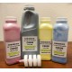 (380g/250g) 4 High Capacity Toner Refill for Xerox VersaLink C8000 - NO Chips !!