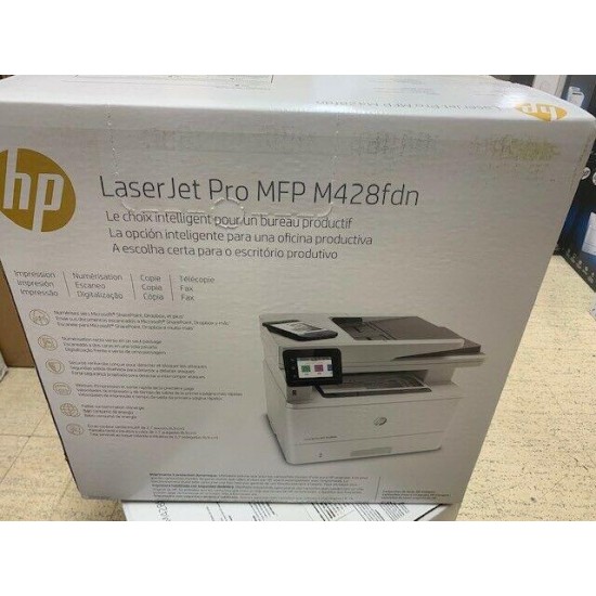 HP LaserJet Pro MFP M428fdn Black-and-White All-In-One Laser Printer -W1A29A