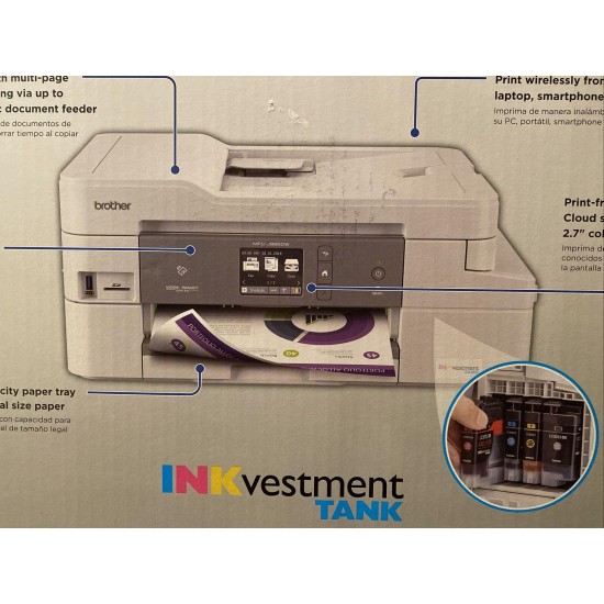 Brother INKvestment Tank MFC-J995DW Wireless All-In-One Printer Sealed NEW