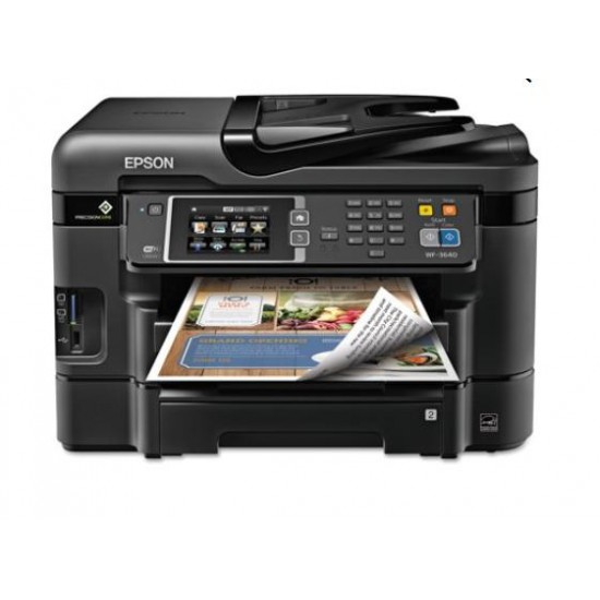 Brand NEW Epson WorkForce WF-3640 Wireless Color All-in-One Inkjet Printer