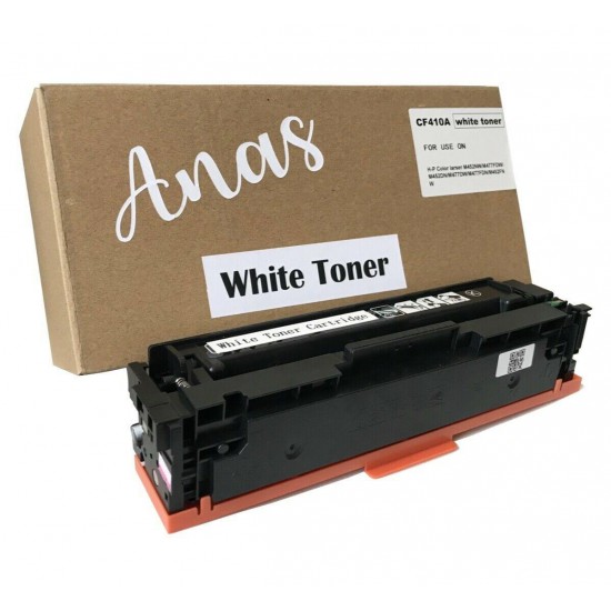 White Laser Toner Cartridge 410A