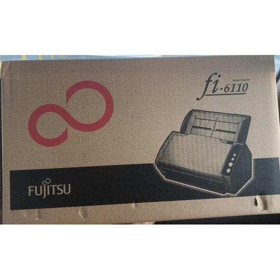 New Fujitsu fi-6110 Document Scanner PA03607-B005 ---COMPLETE