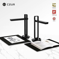 CZUR Aura X Pro Book/Document Foldable Rechargeable Battery Smart Scanner W/ OCR