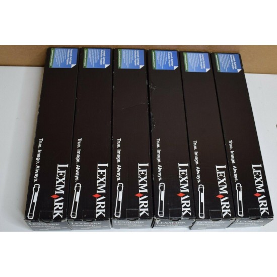 Lot of (6) Lexmark Black, Extra High Yield Toner C950X2KG CT201644 | FREE SHIP