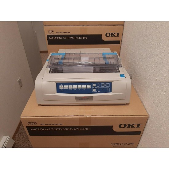 New Year Sale! Oki MICROLINE 490 Dot Matrix Printer New/Unopened