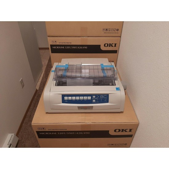 New Year Sale! Oki MICROLINE 490 Dot Matrix Printer New/Unopened