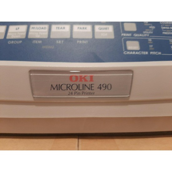 New Year Sale! Oki MICROLINE 490 Dot Matrix Printer New/Unopened