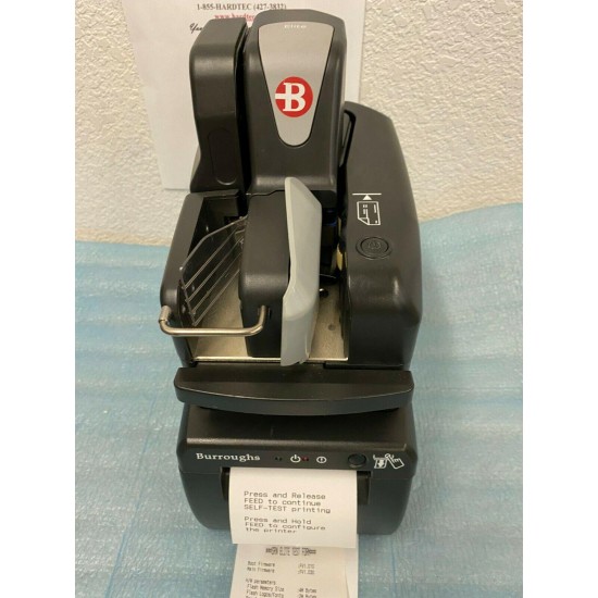 Burroughs SmartSource Elite Check Scanner SSP1-ELITE-155