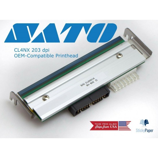 Sato CL4NX OEM-Compatible R29797000 203 dpi Printhead. USA Stocked & Shipped!