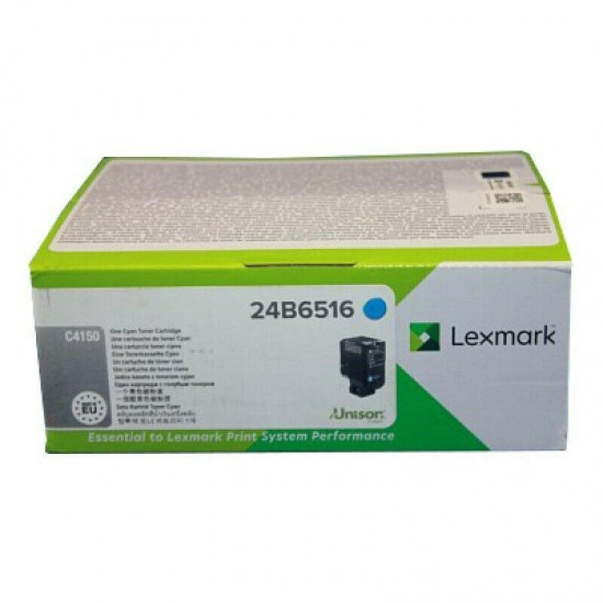 Genuine Lexmark 24B6516 Cyan High Yield Toner Cartridge