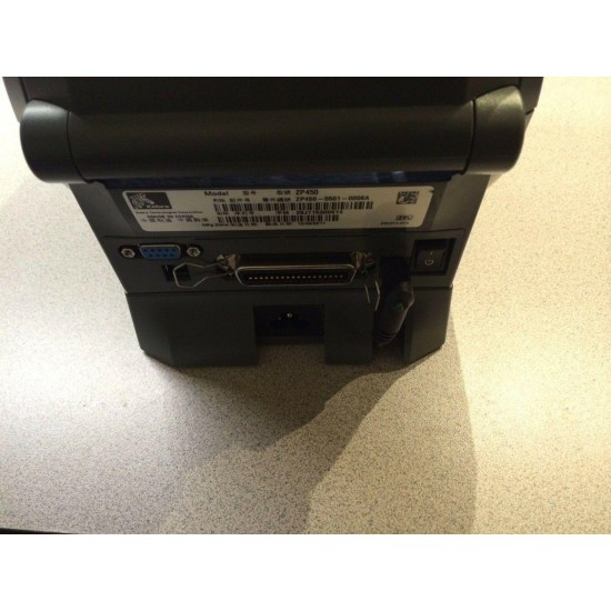 New Zebra ZP 450 Label Thermal Bar Code Printer ZP450-0502-0004A Adjustable Arms