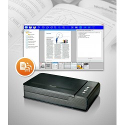 Plustek OpticBook 4900 Scanner - Book & Document Organizer for Academic Research