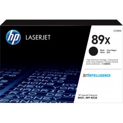 HP 89X High Yield Original LaserJet Toner Cartridge, Black (CF289X)