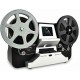 Jancane Super 8/8mm Film Scanner, ConvertsConvert 3 inch and 5 inch 8mm Super 8