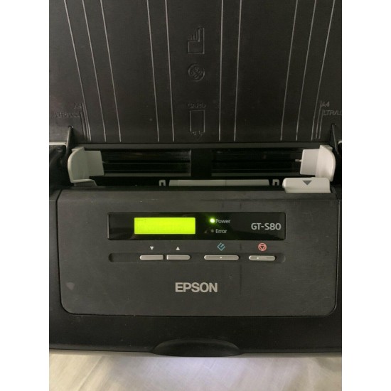 Epson WorkForce Pro GT-S80 Pass-Through Scanner (With Both Cables)