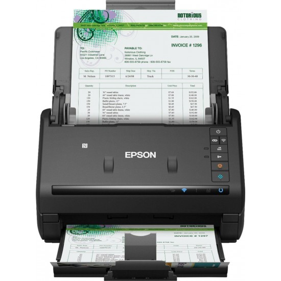 New Epson WorkForce ES-500WR Wireless Color Receipt Document Scanner w/ Warranty