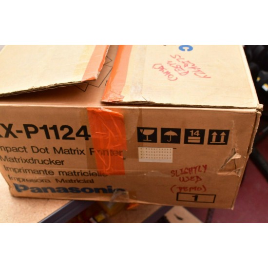 Panasonic KX-P1124 Impact Dot Matrix Paper Printer IN ORIGINAL BOX NICE! vintage