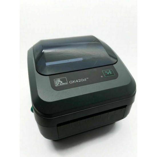 Zebra GK420d Thermal Label Printer LAN Ethernet Network USB USPS  Shipping