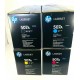 GENUINE HP 507A Toner Cartridges CE400A, CE401A, CE402A, CE403A SET NEW SEALED