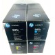 GENUINE HP 507A Toner Cartridges CE400A, CE401A, CE402A, CE403A SET NEW SEALED