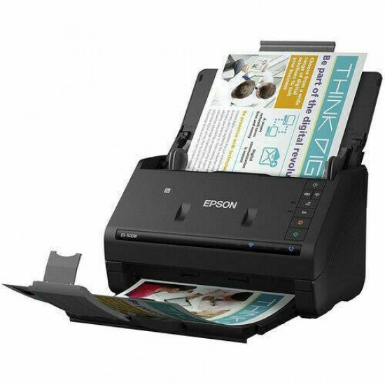 Epson B11B228201-RB WorkForce ES-500W Wireless Scanner - Certified Refurbished