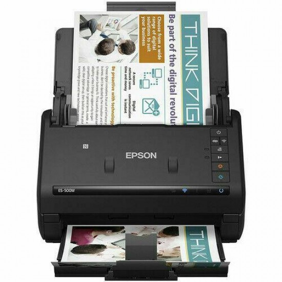 Epson B11B228201-RB WorkForce ES-500W Wireless Scanner - Certified Refurbished