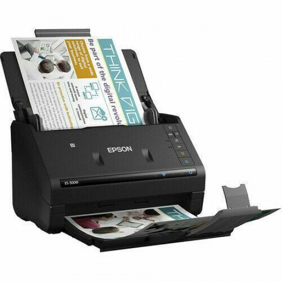 Epson B11B228201-RB WorkForce ES-500W Wireless Scanner - Certified Refurbished