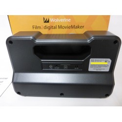 Wolverine 8mm and Super8 Reels Movie Digitizer with 2.4 LCD, Black