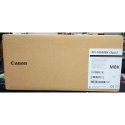 Canon PFI-706MBK New OEM Matte Black Ink Cartridge Date: 2021  6680b003 iPF 8300