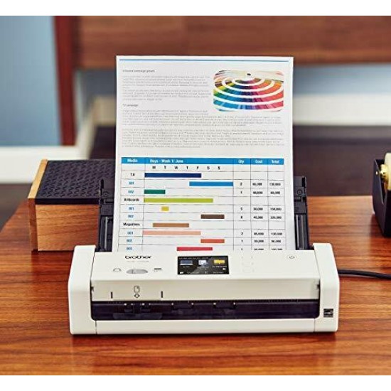 Brother Wireless Document Scanner, ADS-1700W (ADS1700W), white