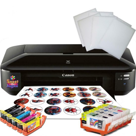 CANON WIDE FORMAT XTRA LARGE EDIBLE  PRINTER ,INK ,CLEANER & EDIBLE PAPER