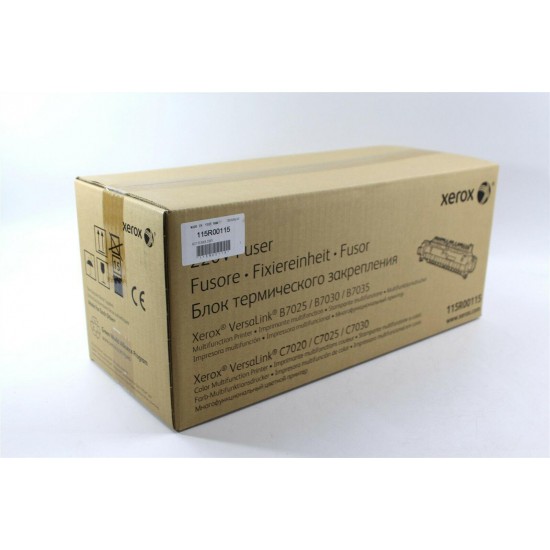 New Sealed Xerox 115R00115 220V Fuser Kit for VersaLink B7000 & C7000 Series