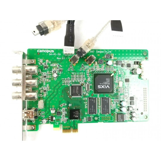 Canopus NHX-E2 PCI-E Non-Linear Editing card with NHX-E1