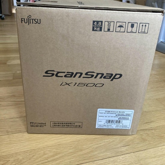 Fujitsu ScanSnap iX1500 Premium Bundle - Brand New Factory Sealed Free Shipping